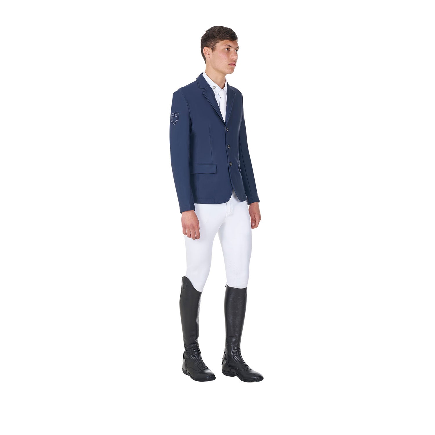 Men's three-button competition jacket Equestro X FISE