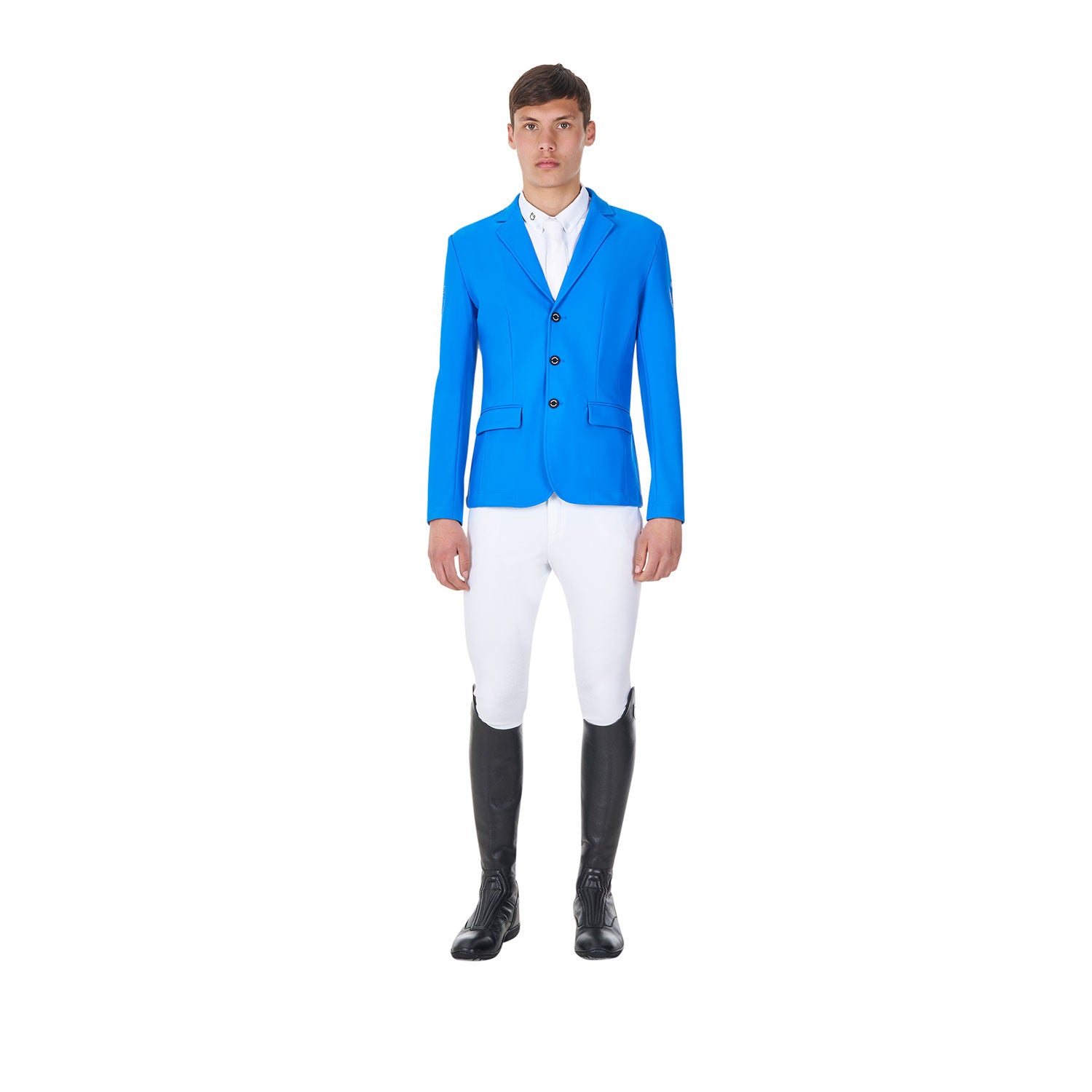 Men's three-button competition jacket Equestro X FISE