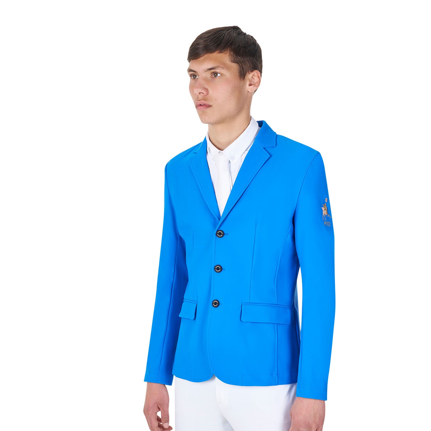 Men's three-button competition jacket Equestro X FISE