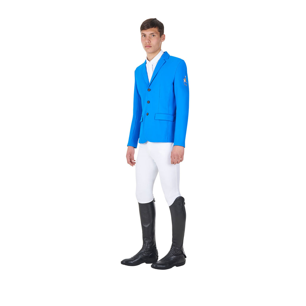 Men's three-button competition jacket Equestro X FISE