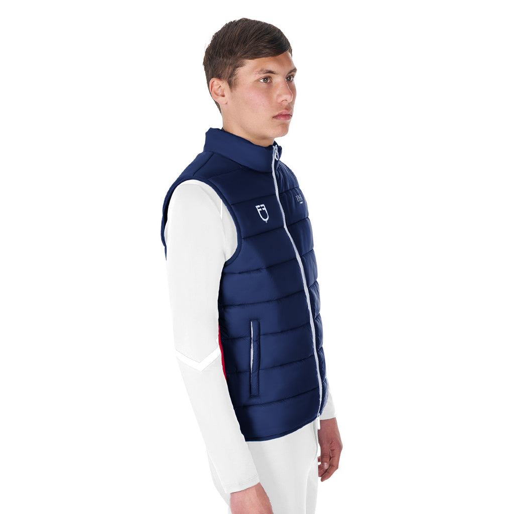 Men's slim fit vest Equestro X FISE