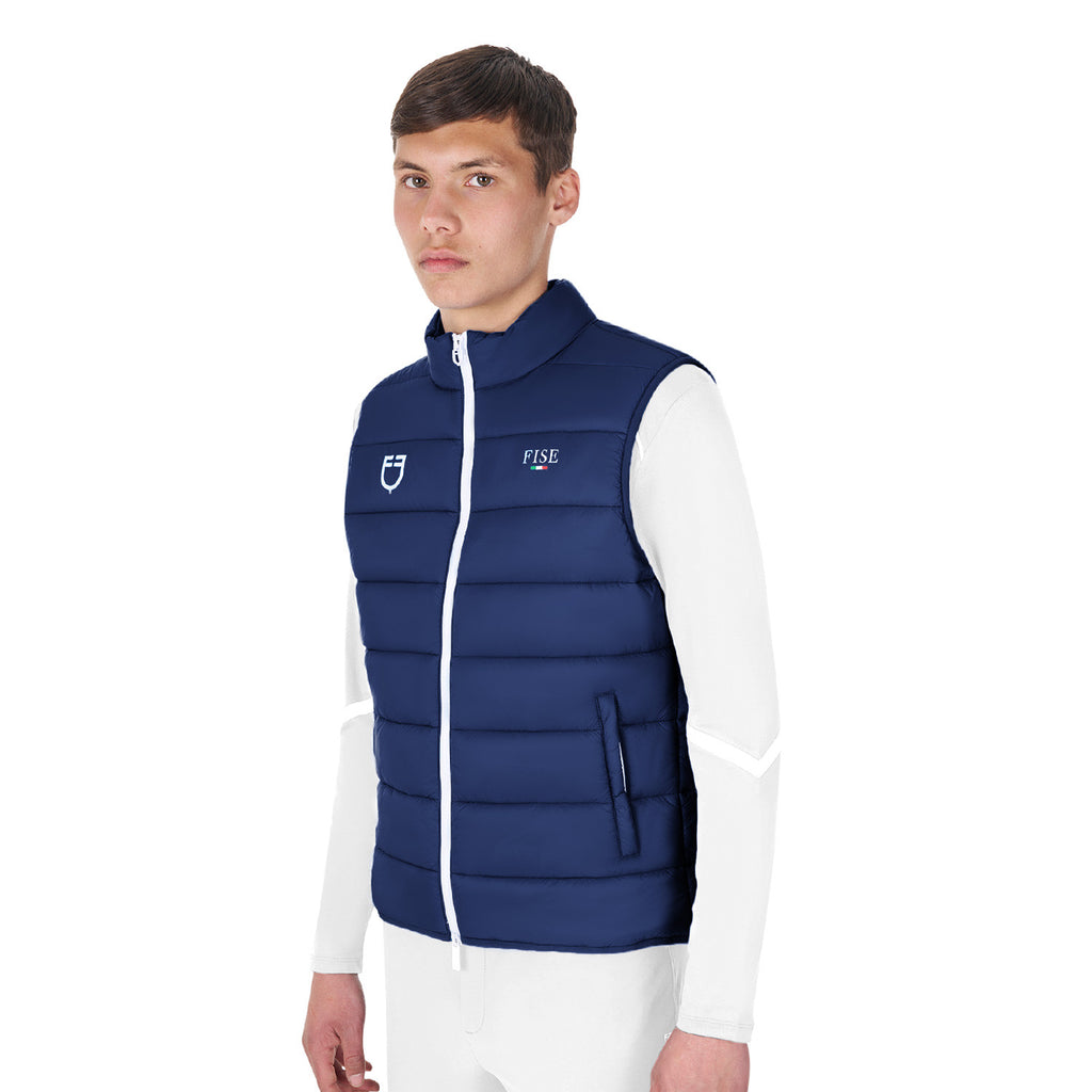 Men's slim fit vest Equestro X FISE