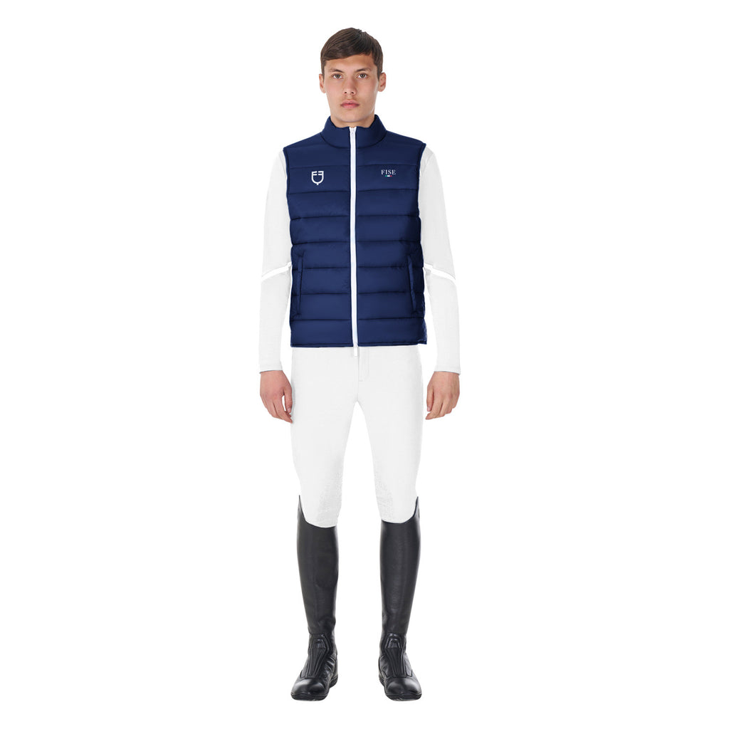 Men's slim fit vest Equestro X FISE