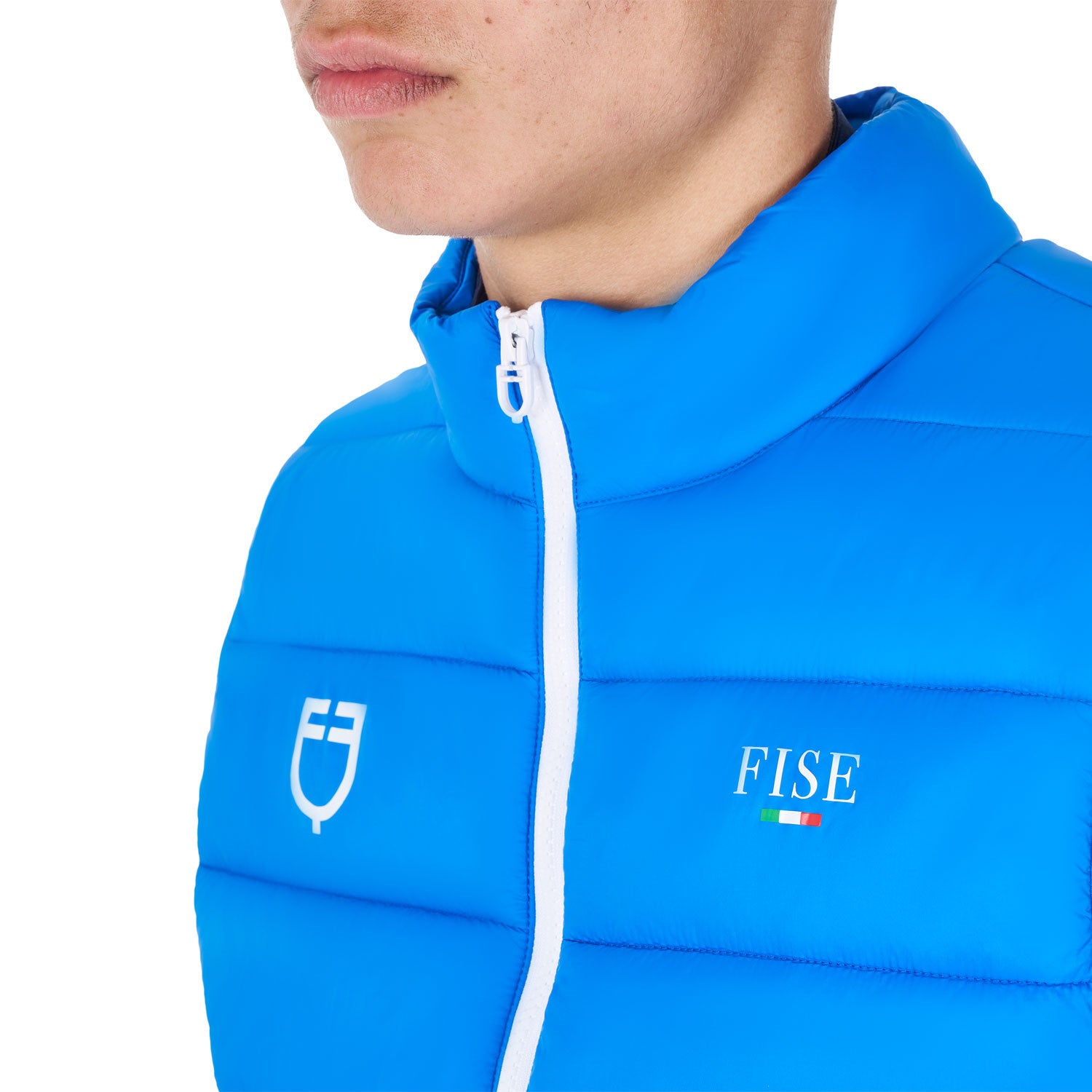 Men's slim fit vest Equestro X FISE