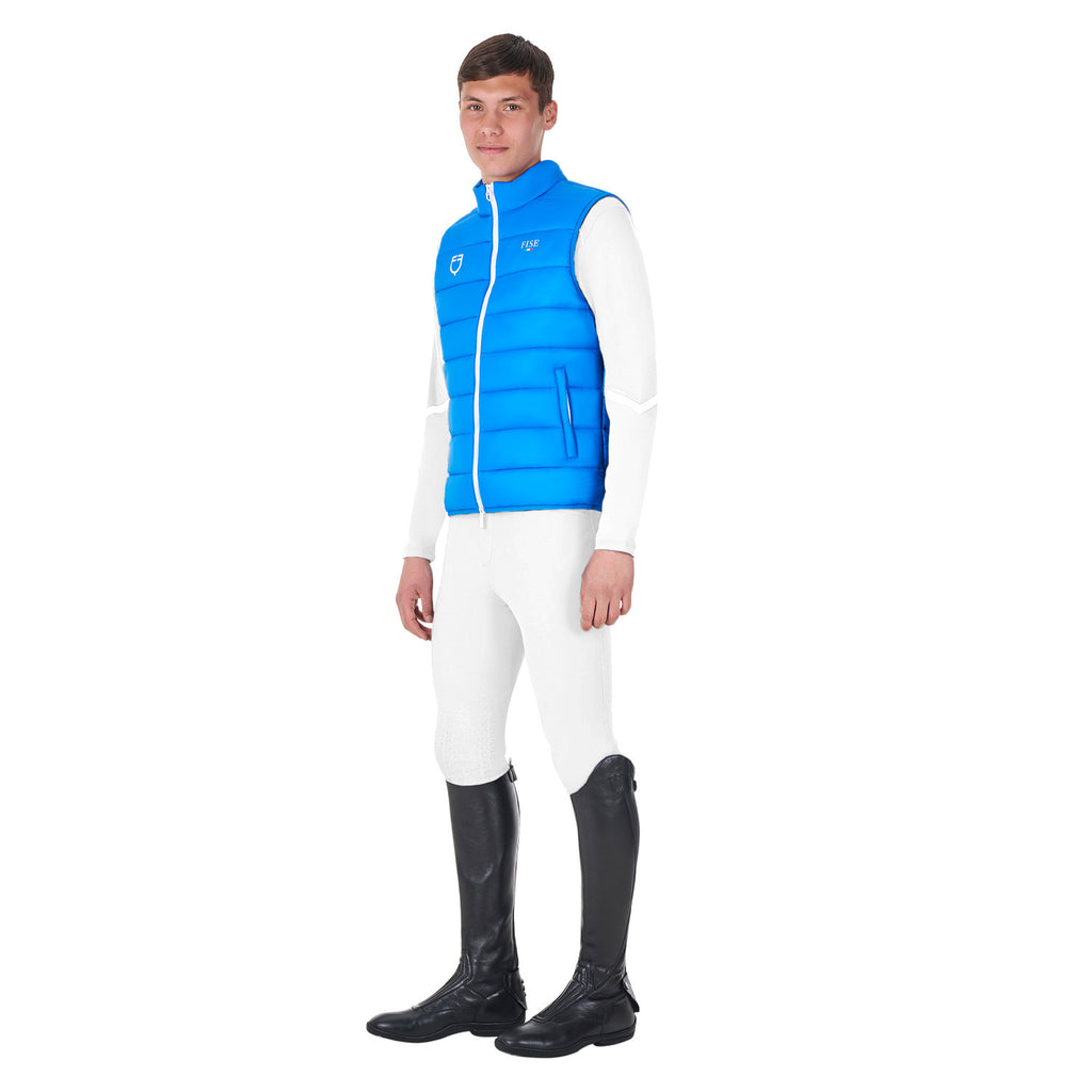 Men's slim fit vest Equestro X FISE