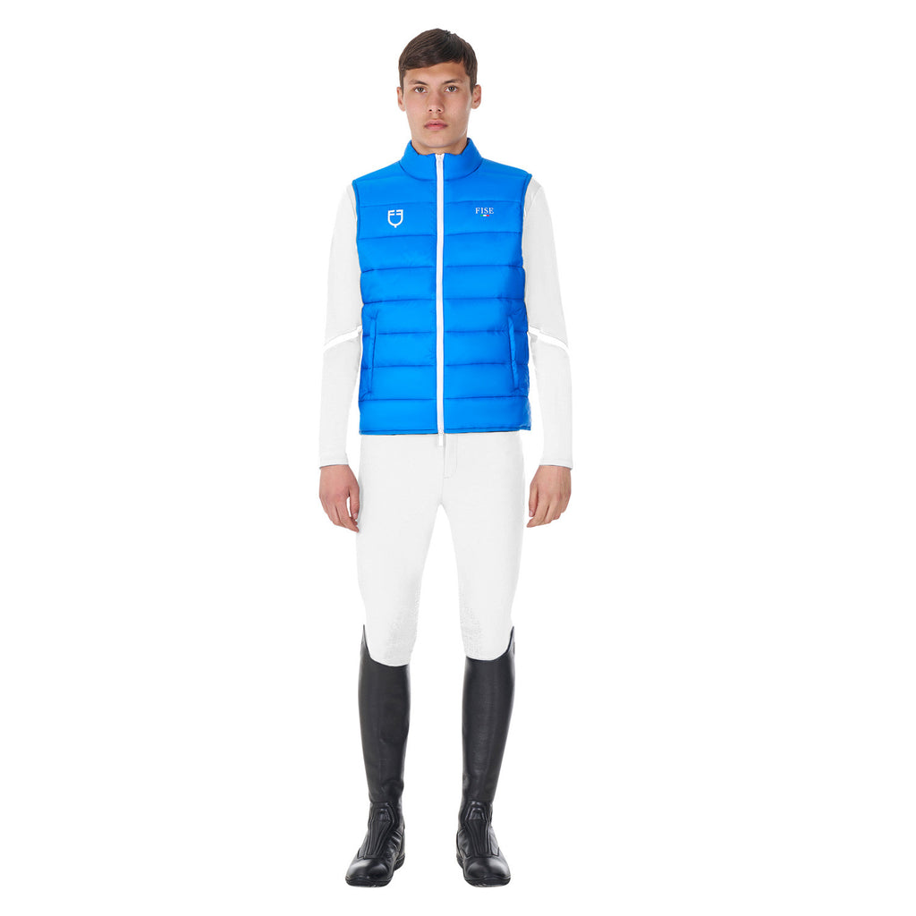 Men's slim fit vest Equestro X FISE