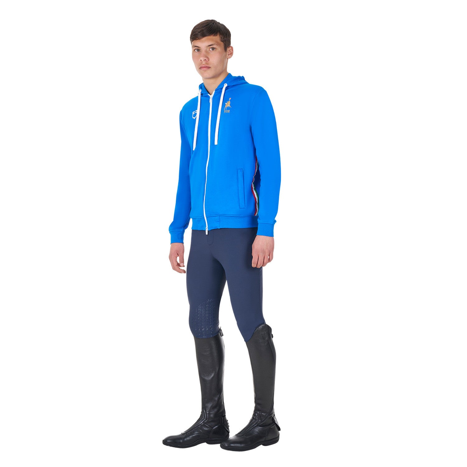Men's hoodie Equestro X FISE