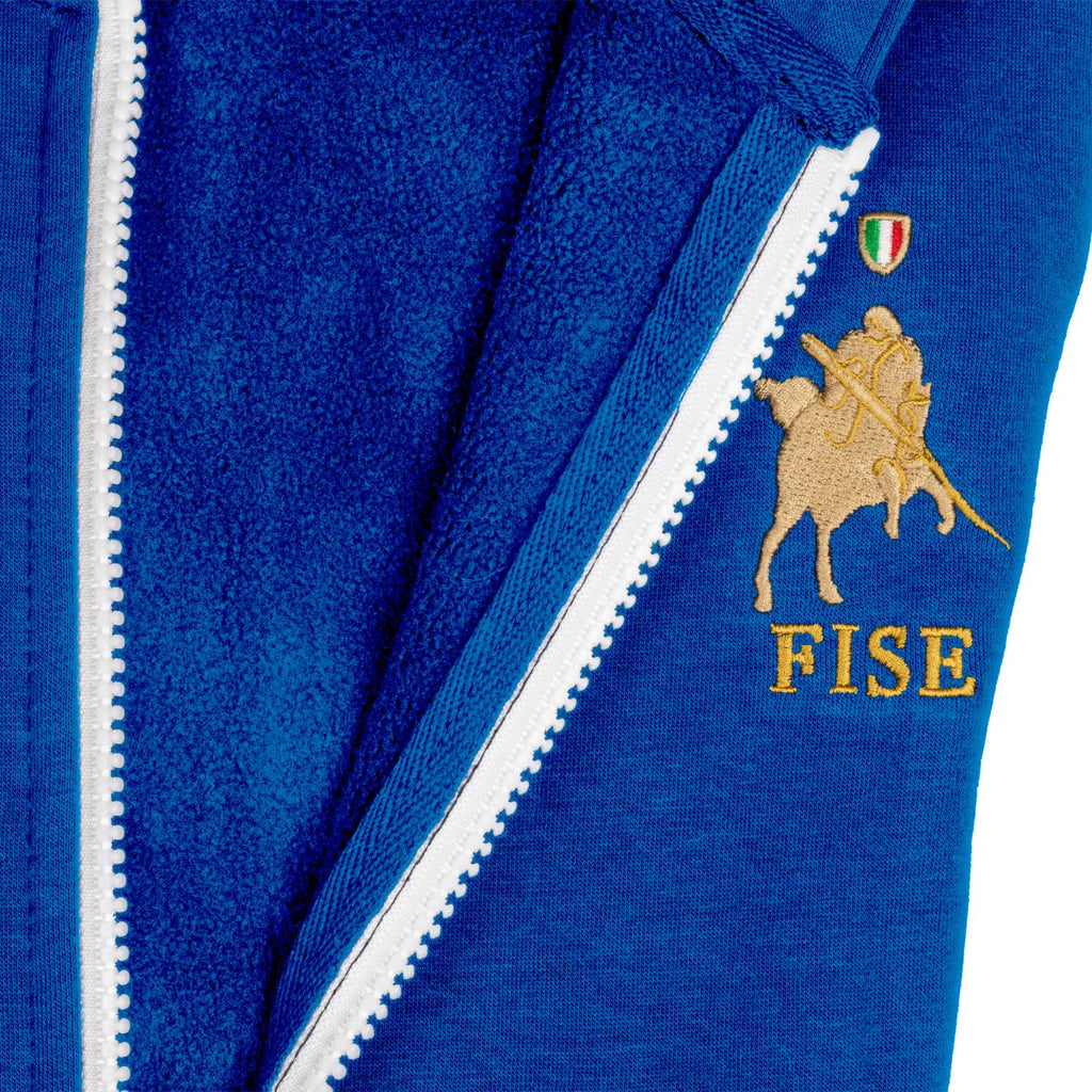Men's fleece hoodie Equestro X FISE