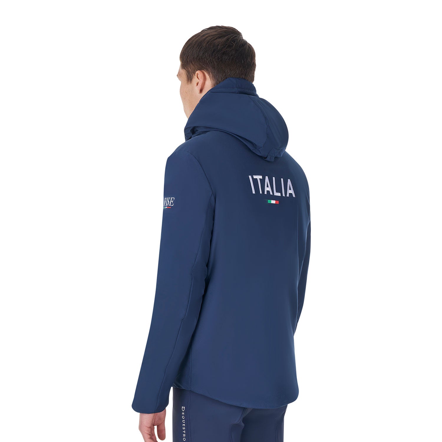 Men's waterproof puffer jacket Equestro X FISE