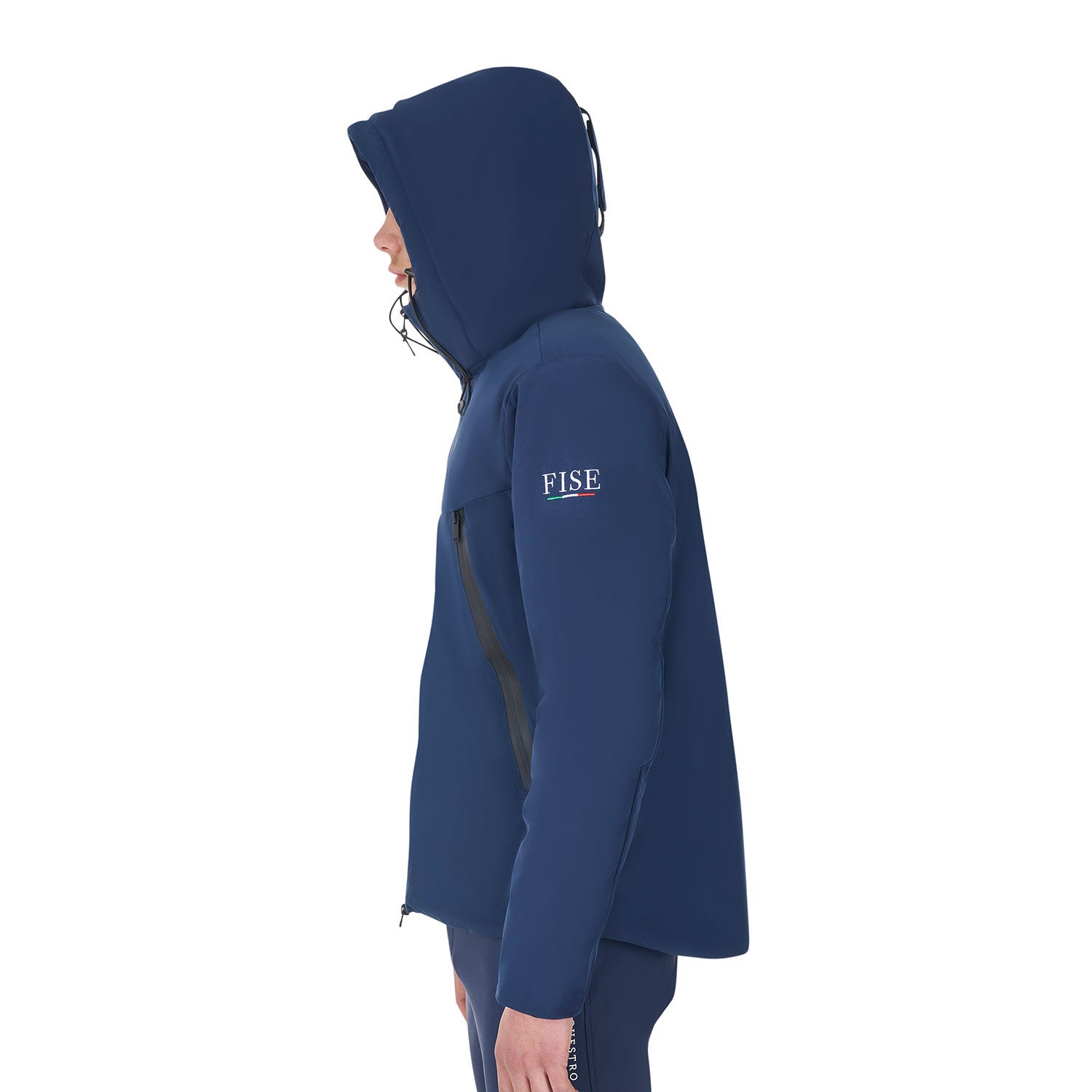 Men's waterproof puffer jacket Equestro X FISE