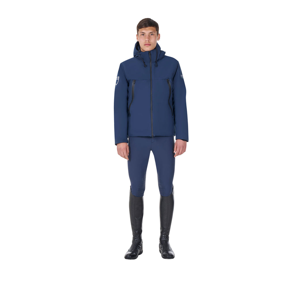 Men's waterproof puffer jacket Equestro X FISE