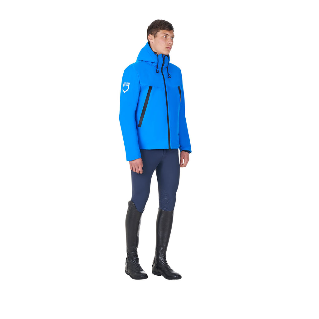 Men's waterproof puffer jacket Equestro X FISE