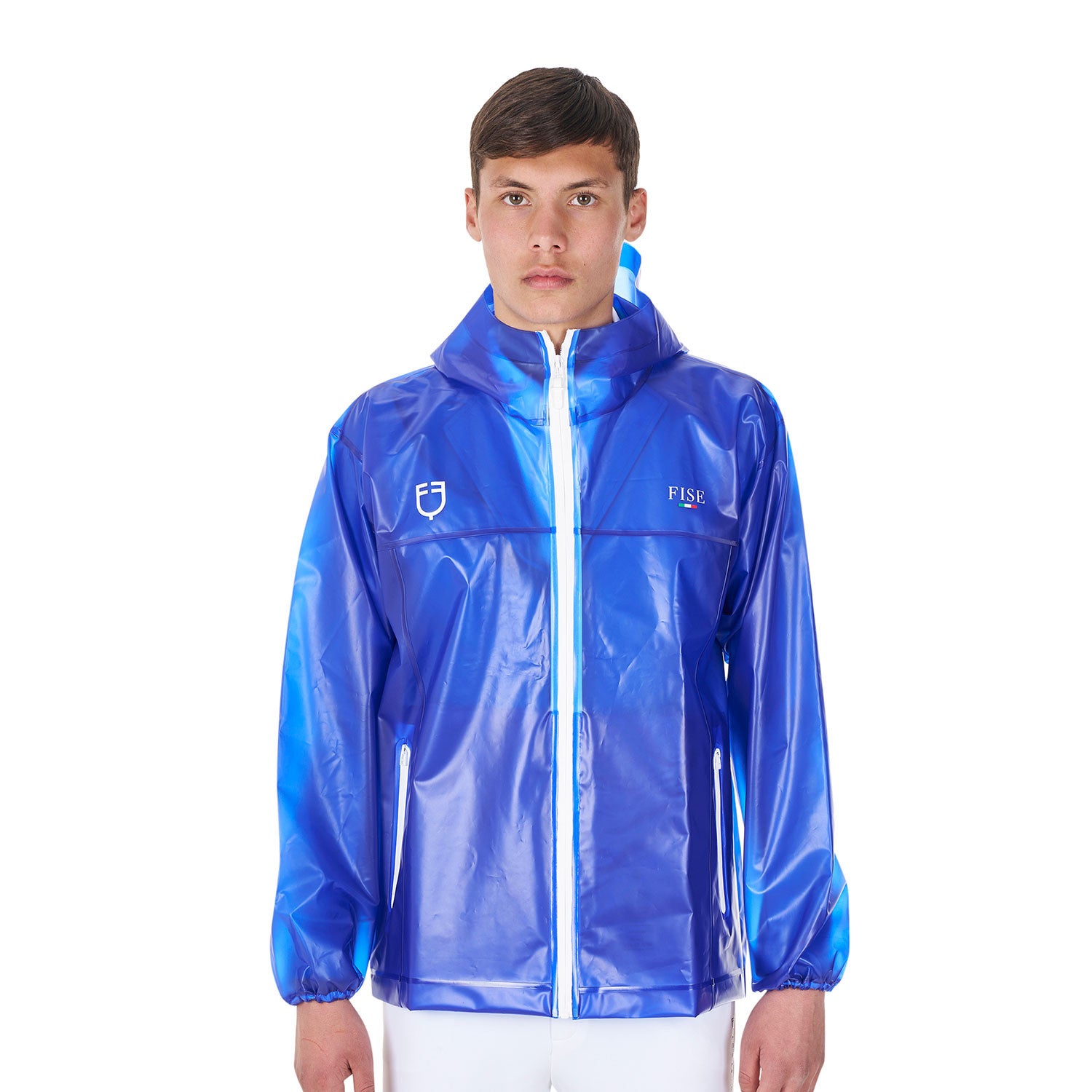 Unisex raincoat Equestro X FISE