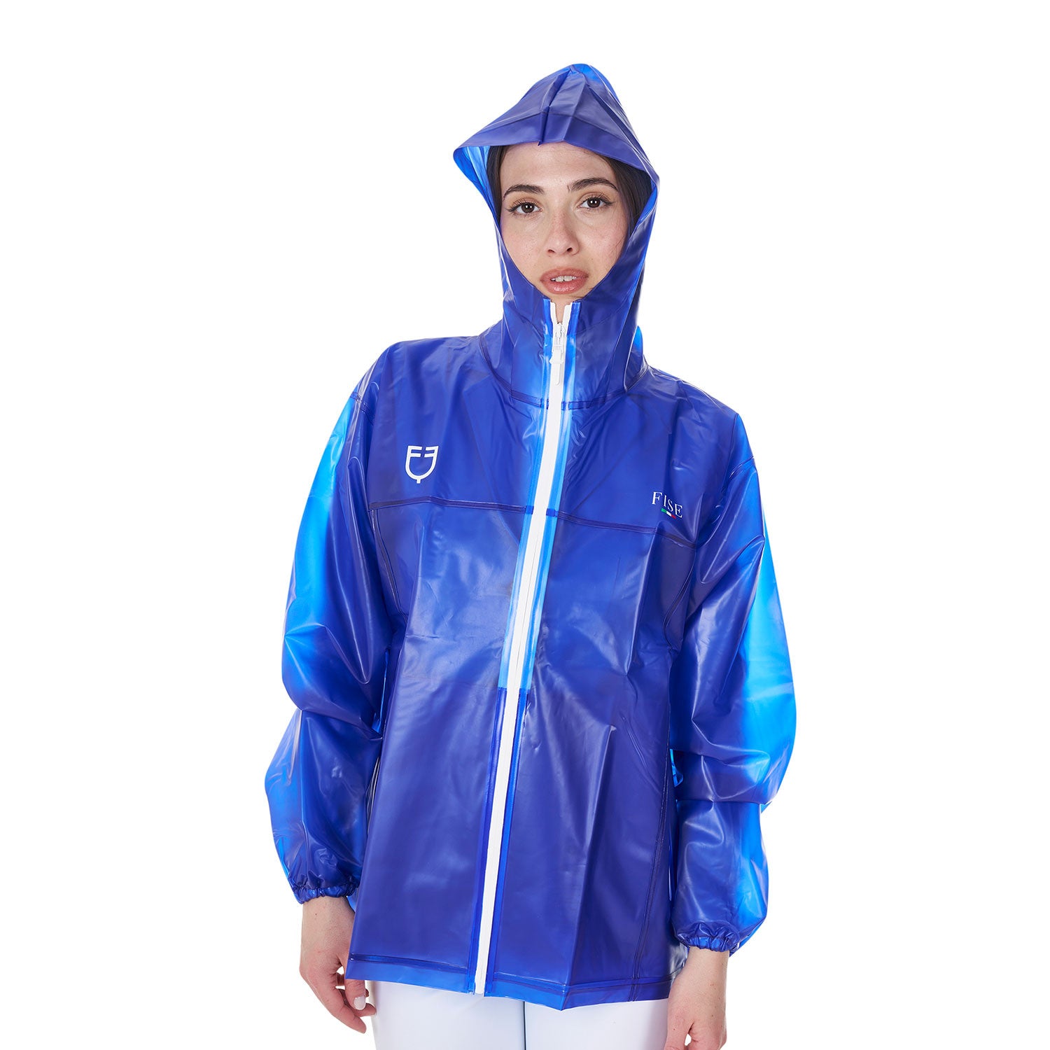 Unisex raincoat Equestro X FISE