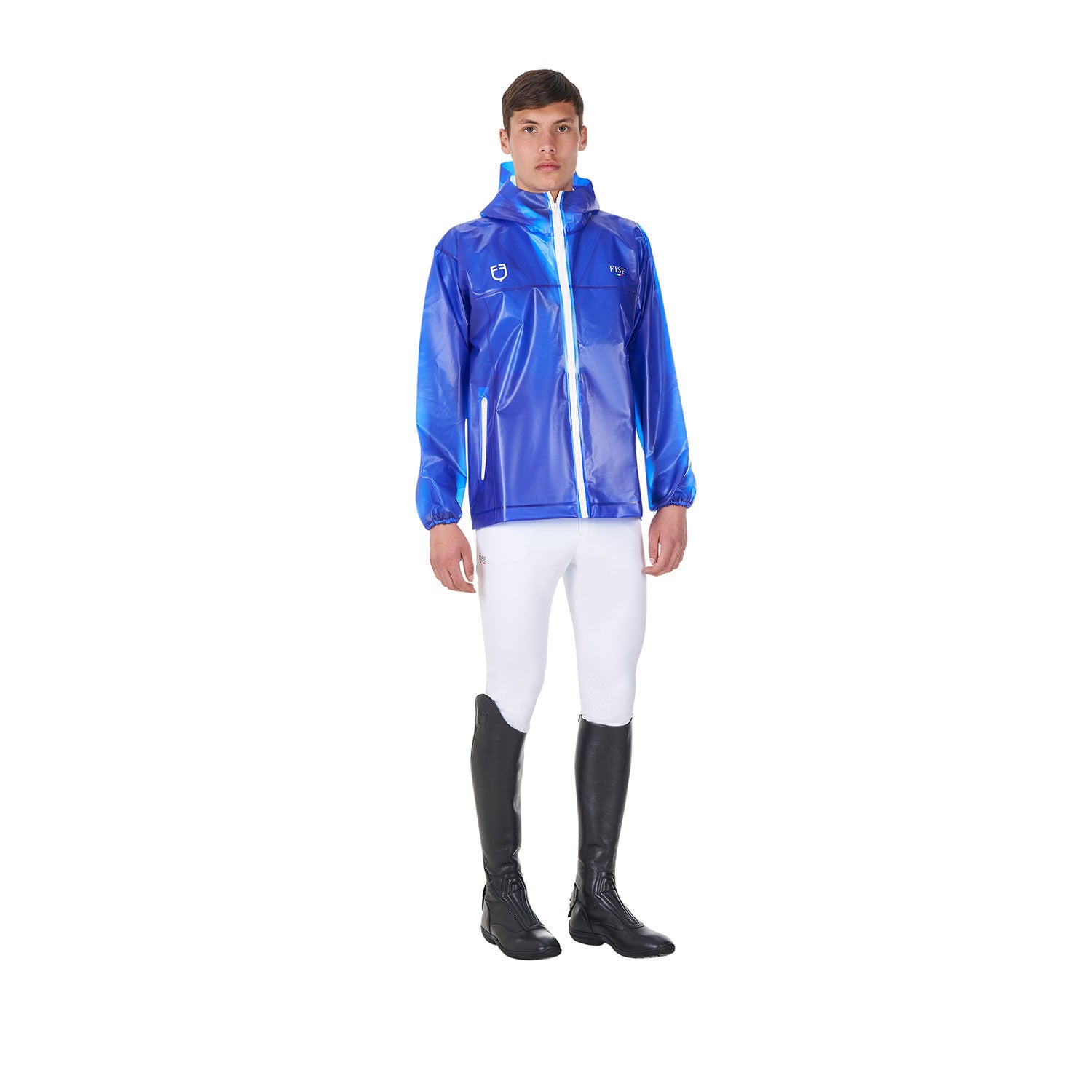 Unisex raincoat Equestro X FISE
