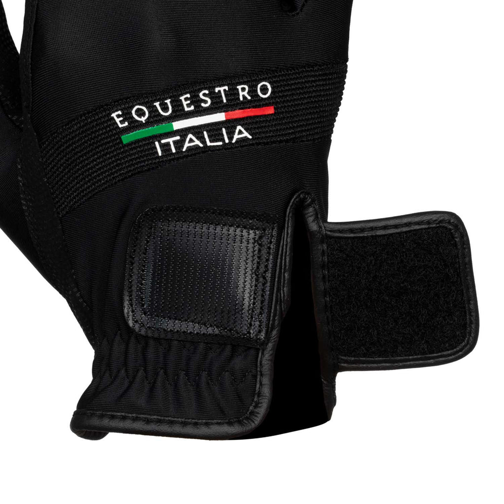 Gloves in technical fabric Equestro X FISE