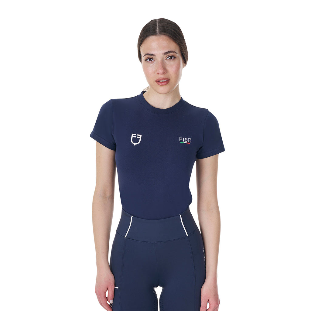 Equestro Women's slim fit T-shirt Equestro X FISE