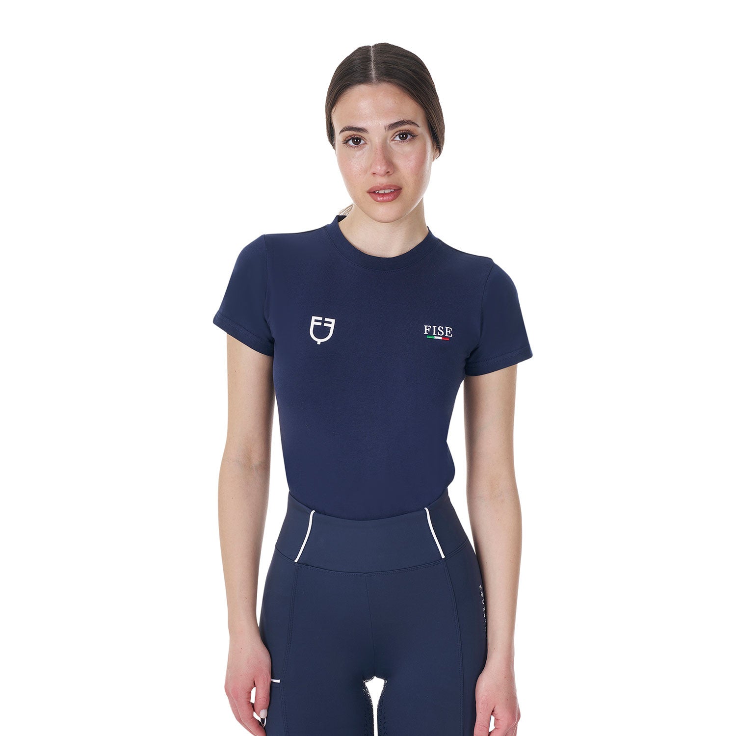 Equestro Women's slim fit T-shirt Equestro X FISE