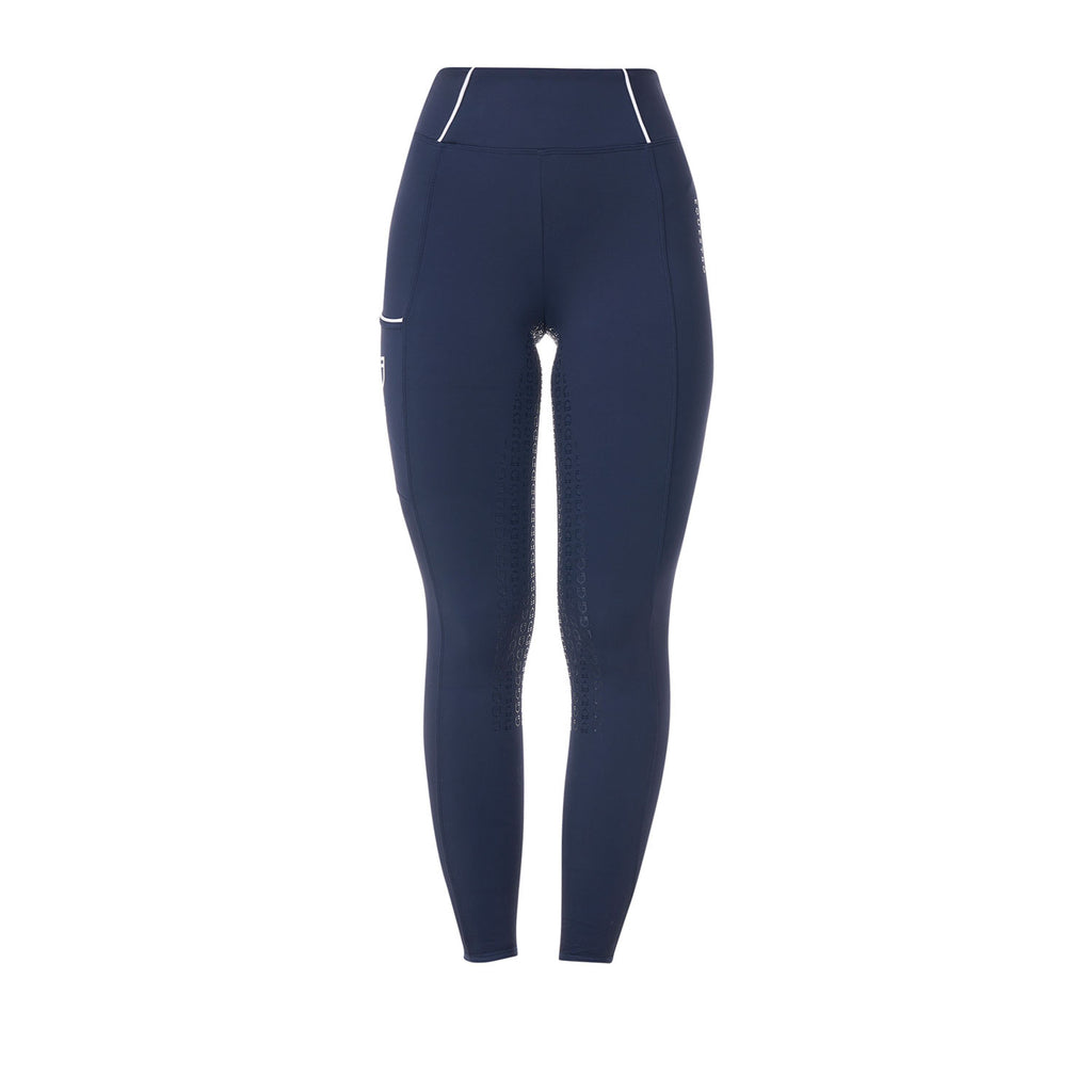 Women's slim fit full grip leggings Equestro X FISE