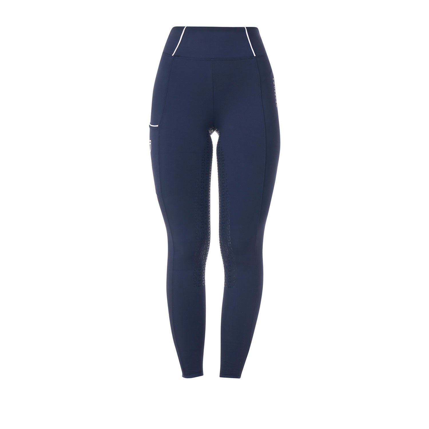 Women's slim fit full grip leggings Equestro X FISE