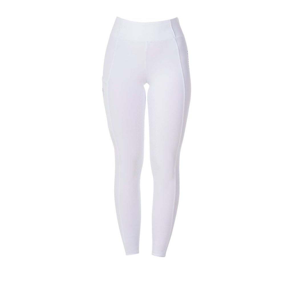 Women's slim fit full grip leggings Equestro X FISE