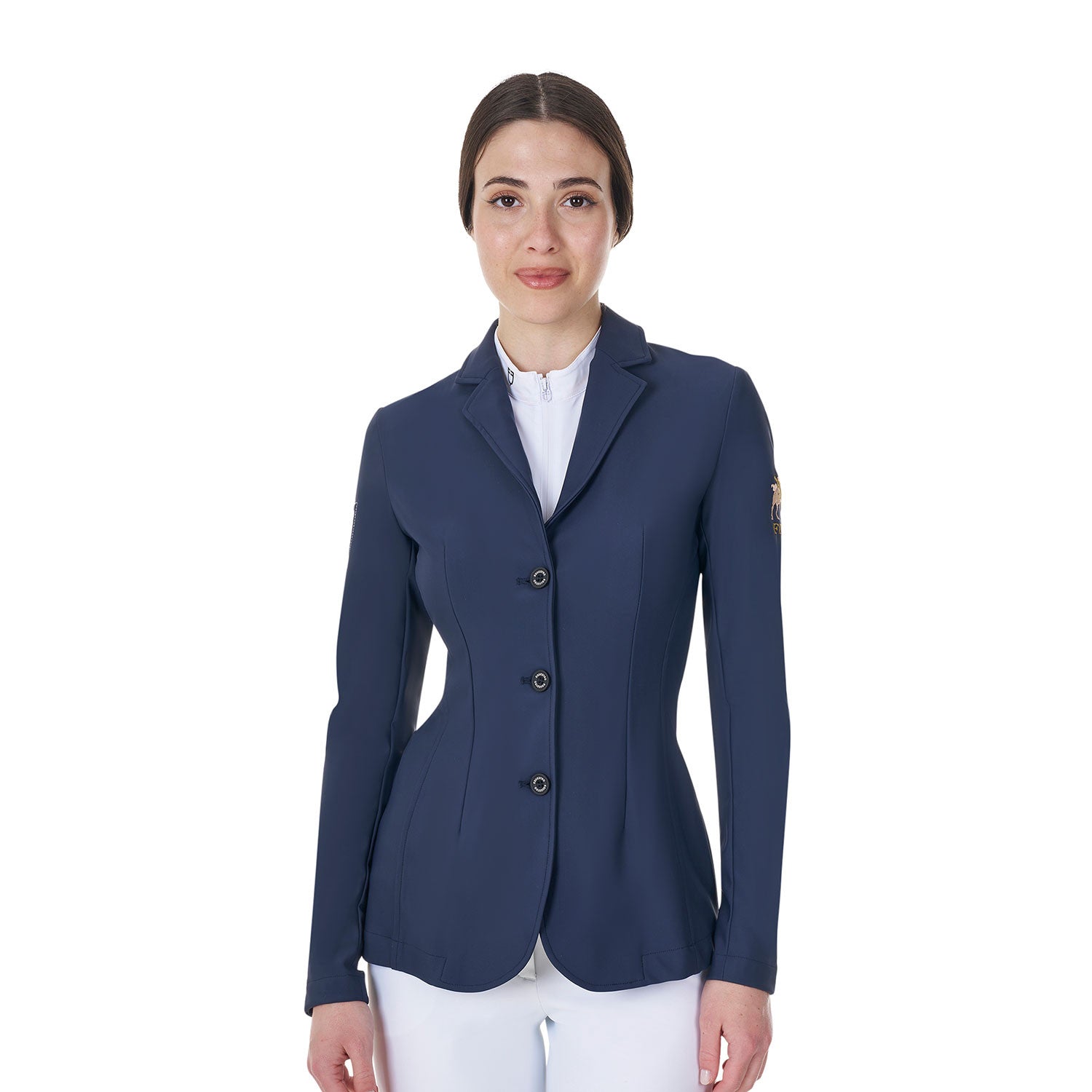 Equestro Women's three-button competition jacket Equestro X FISE