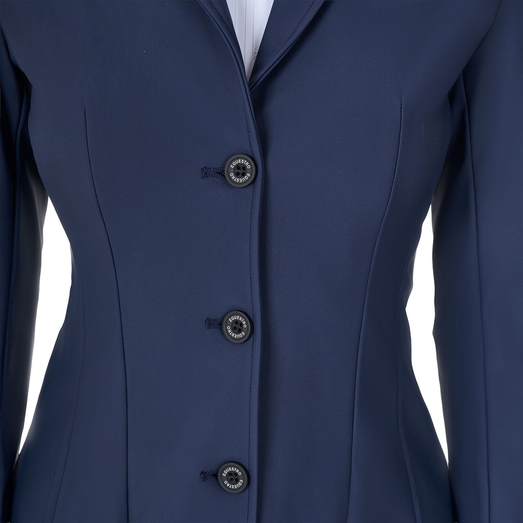 Women's three-button competition jacket Equestro X FISE