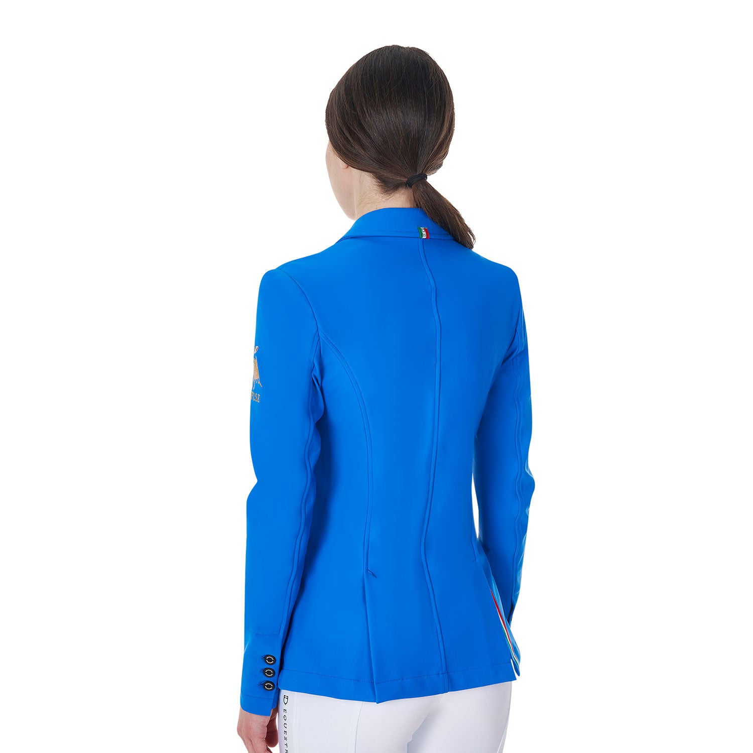 Women's three-button competition jacket Equestro X FISE