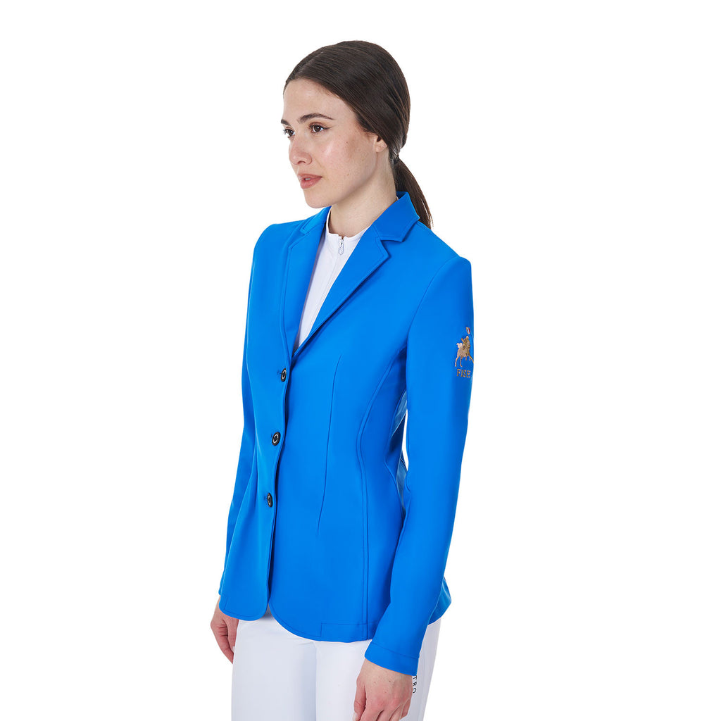 Women's three-button competition jacket Equestro X FISE