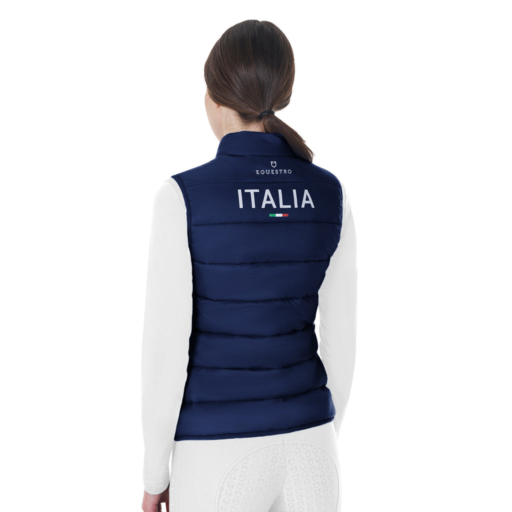 Women's slim fit vest Equestro X FISE