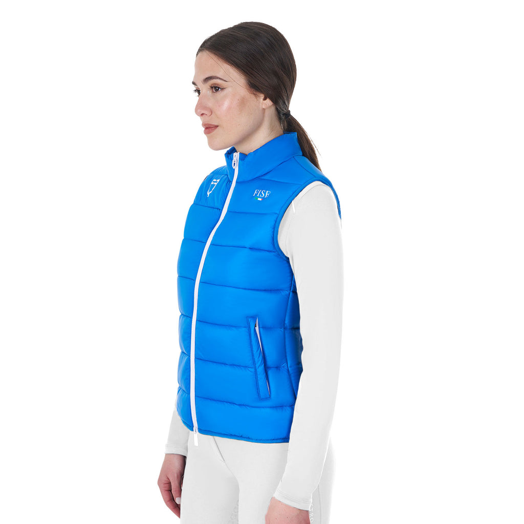 Women's slim fit vest Equestro X FISE