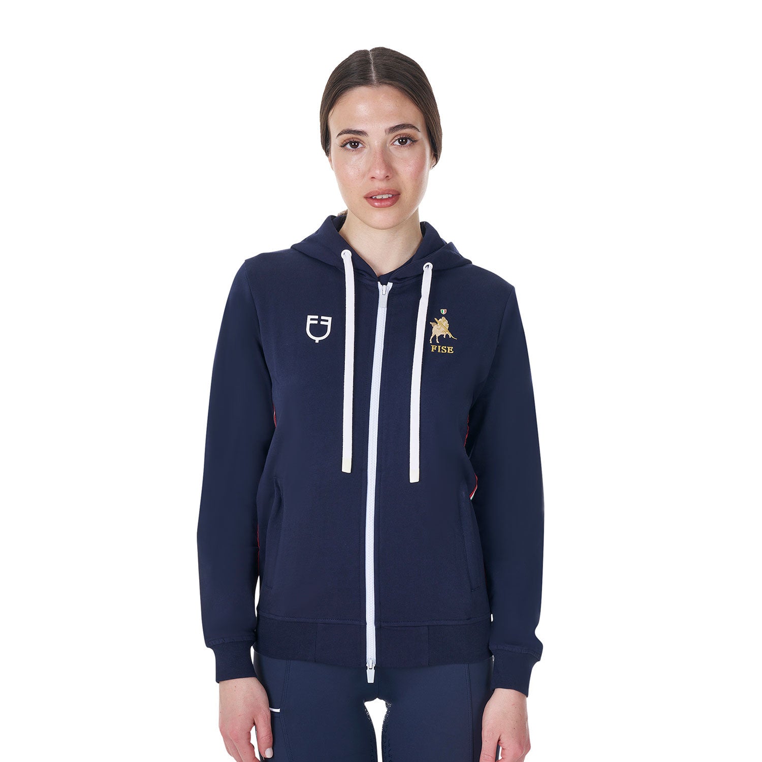 Equestro Women's hoodie Equestro X FISE