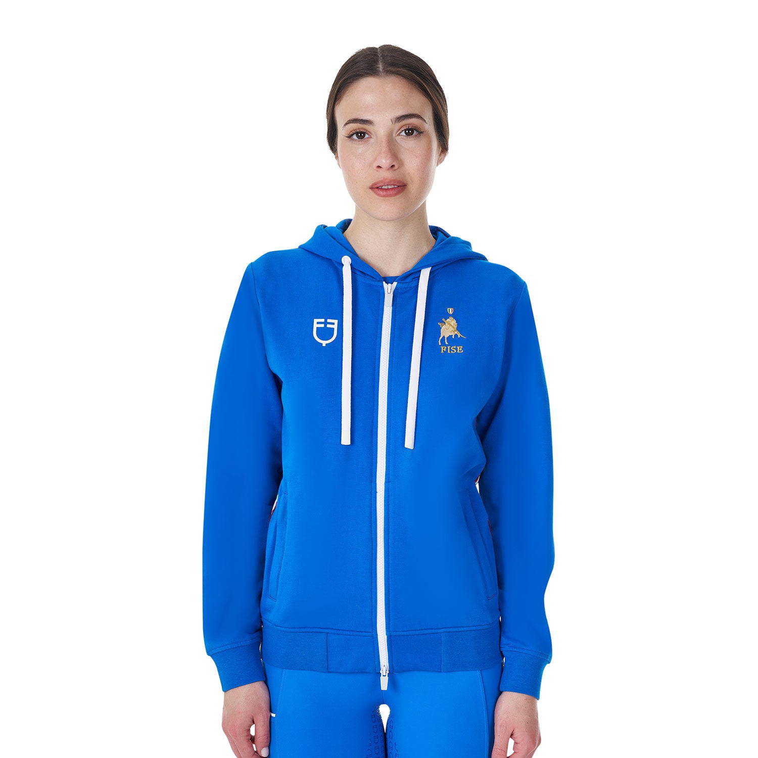 Women's hoodie Equestro X FISE