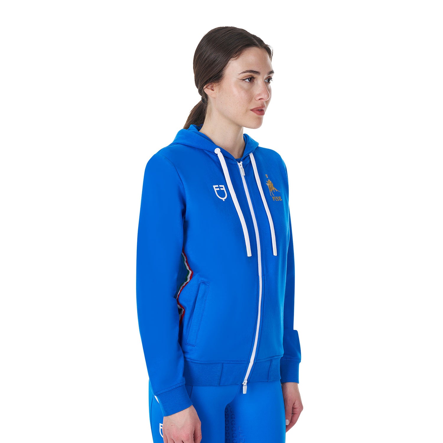 Women's hoodie Equestro X FISE