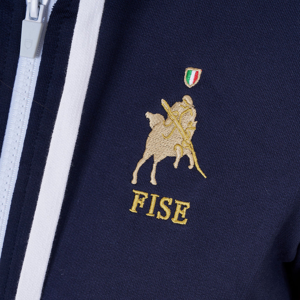 Women's fleece hoodie Equestro X FISE