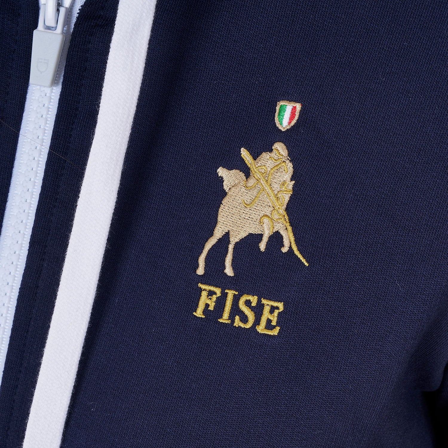 Women's fleece hoodie Equestro X FISE