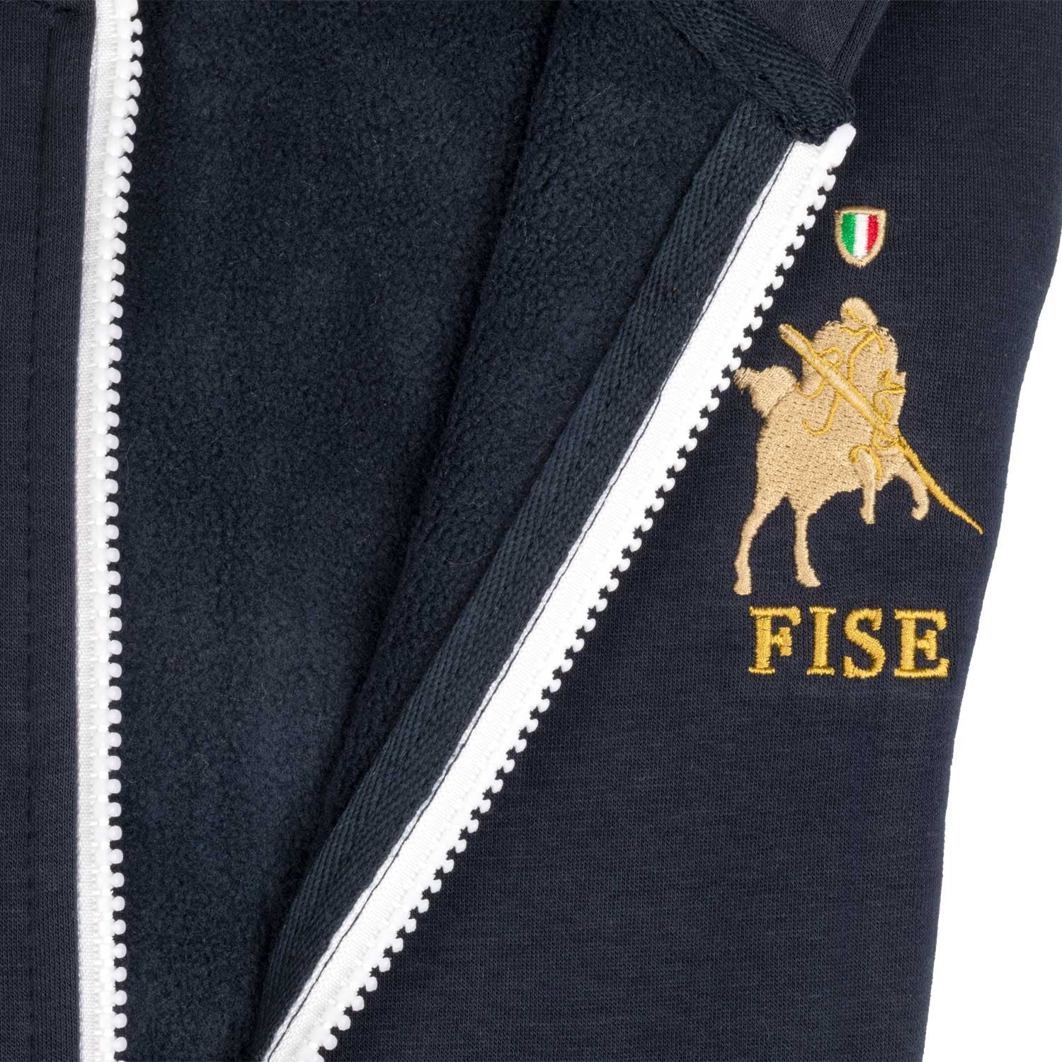Women's fleece hoodie Equestro X FISE