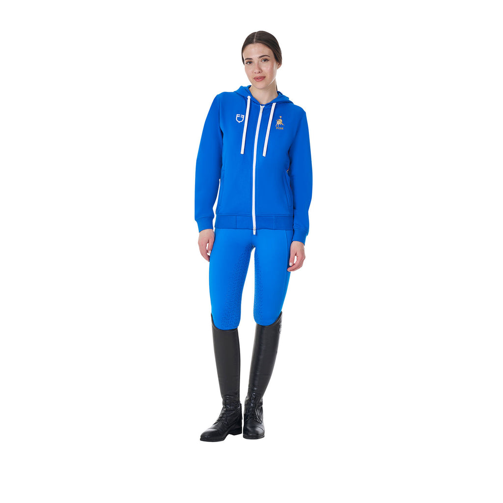 Women's fleece hoodie Equestro X FISE