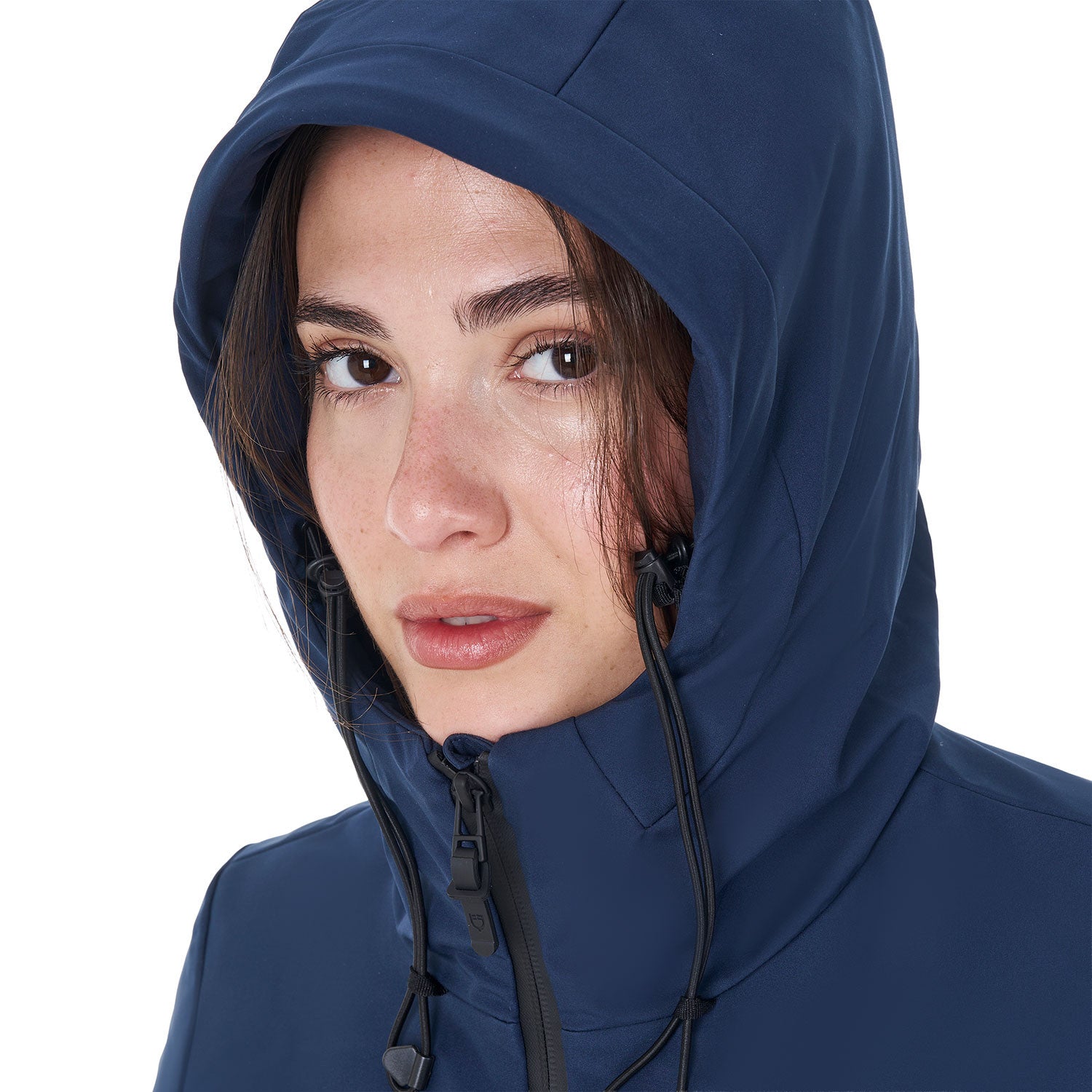 Women's waterproof puffer jacket Equestro X FISE