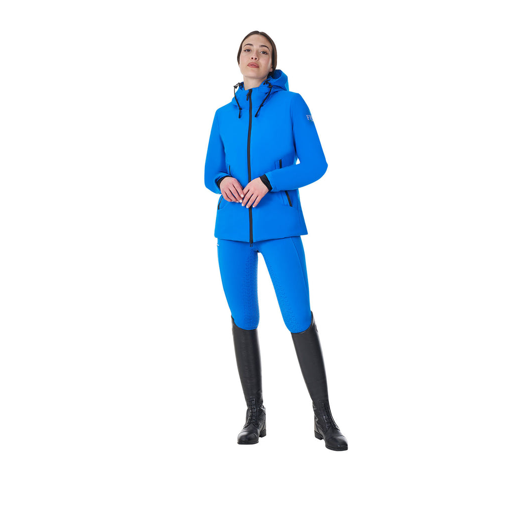 Women's waterproof puffer jacket Equestro X FISE