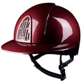 Kep Smart with Polo Visor - Metal Bordeaux