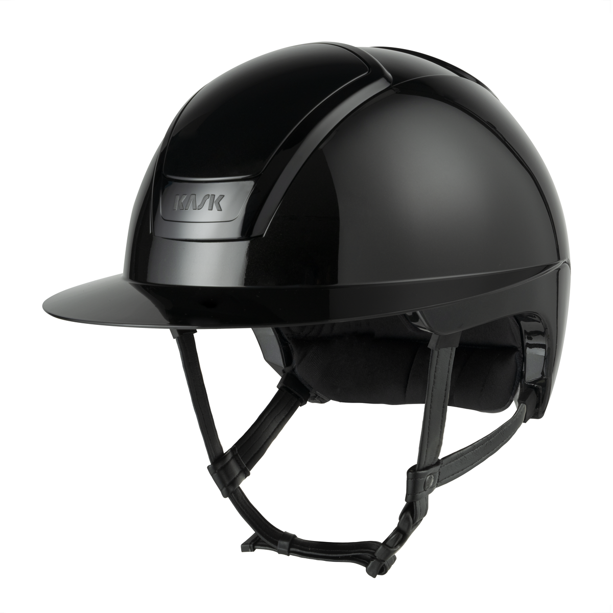 Kask Nemesi Shine Helmet- Black Wide Peak