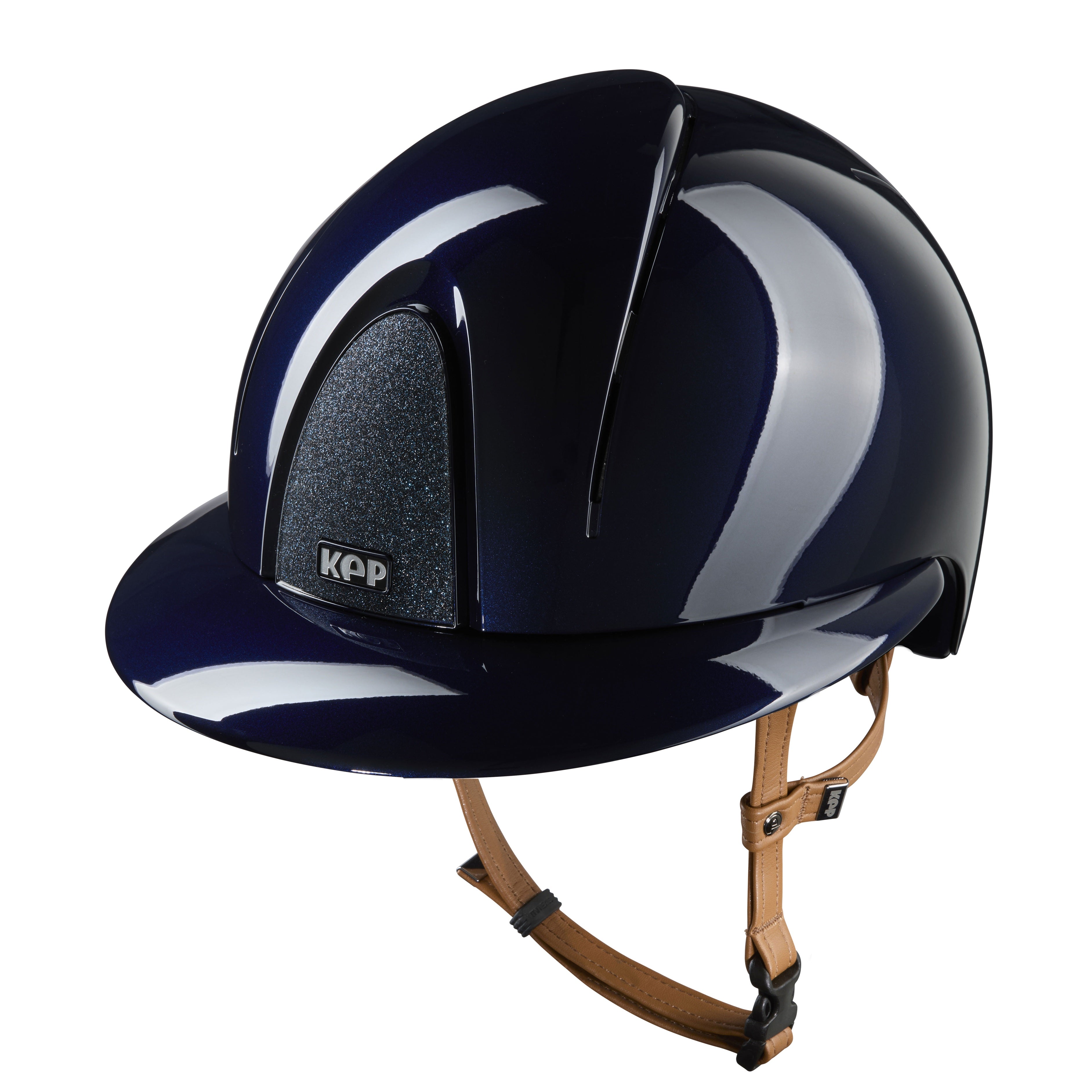 Kep Smart Nova- Metal Polish Blue Star Polo Visor (chinstrap beige)