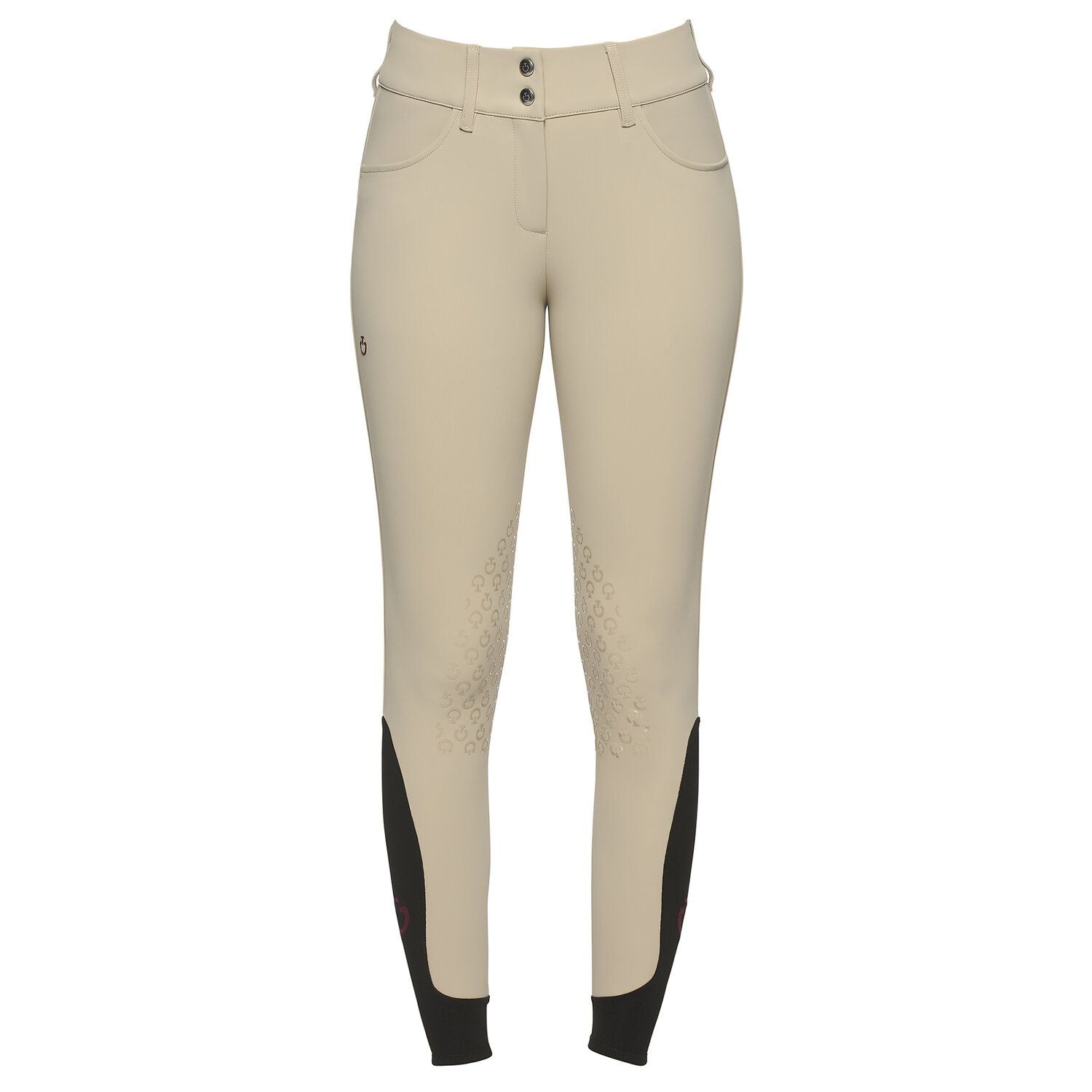 Cavalleria Toscana PAD090 High Waist American Knee Patch Breech