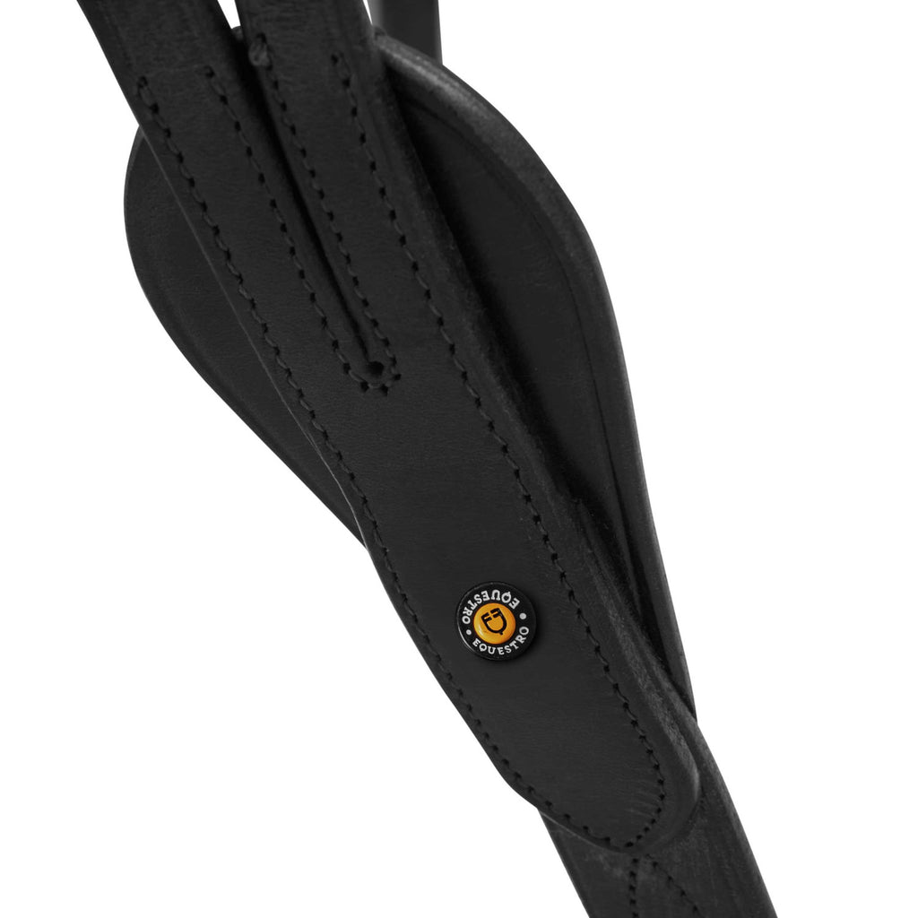 Leather adjustable buckle collier martingale