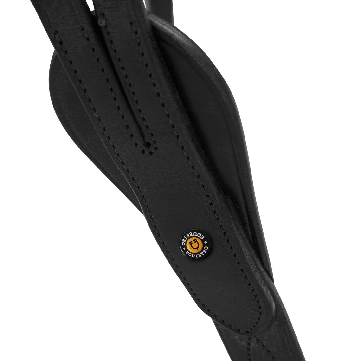 Leather adjustable buckle collier martingale