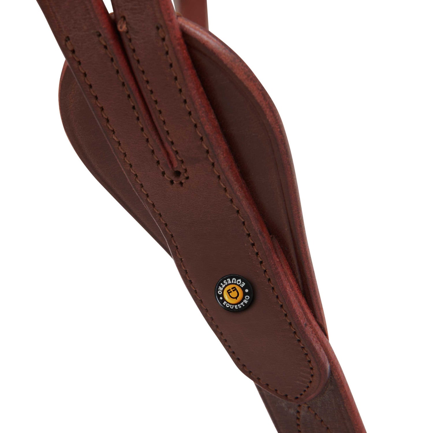 Leather adjustable buckle collier martingale