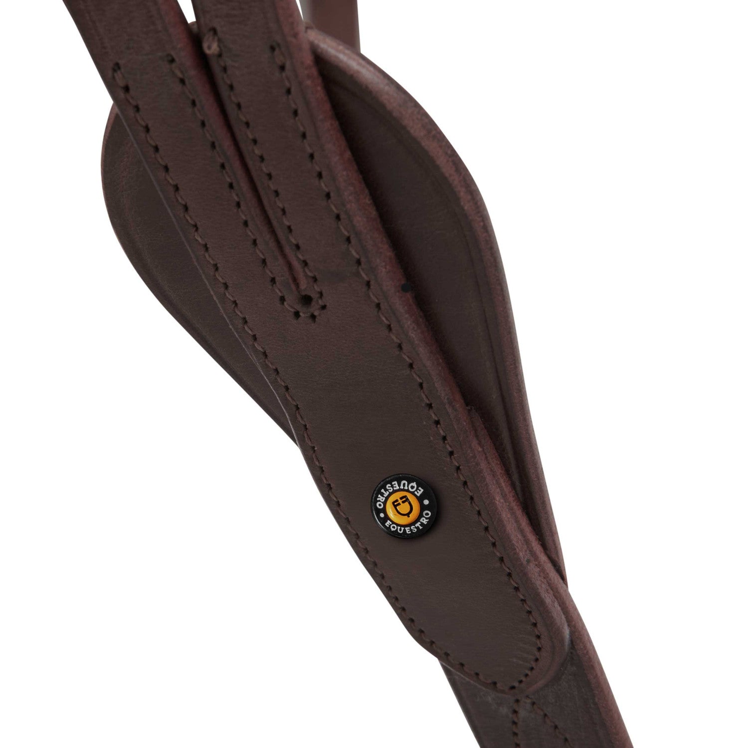 Leather adjustable buckle collier martingale