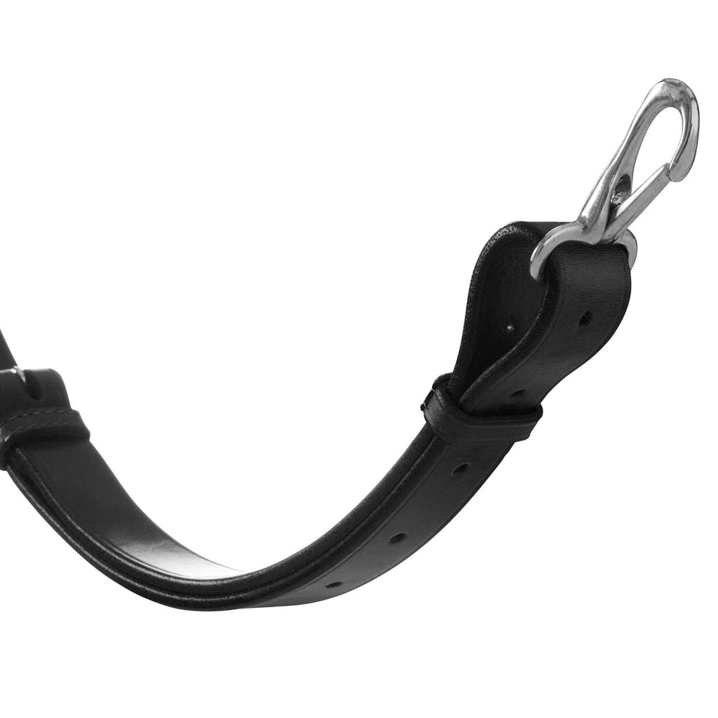 Durable leather collier martingale
