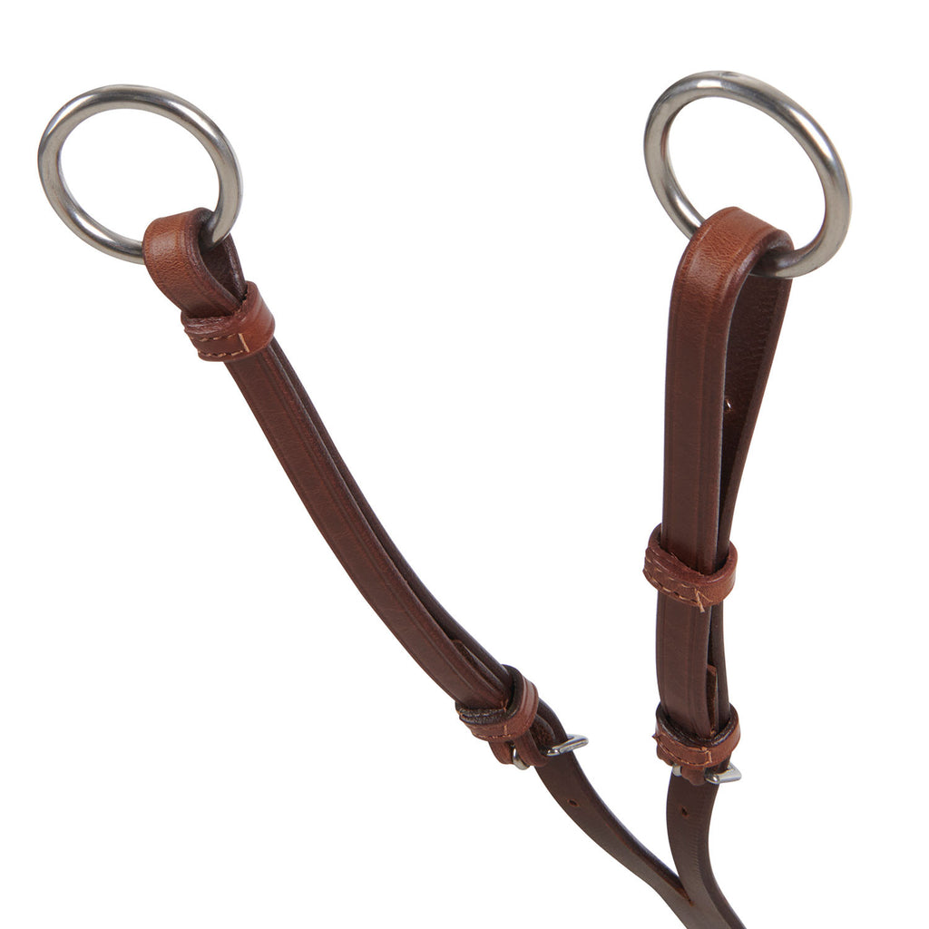 Y fork leather breastplate